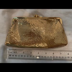Whiting Davis Gold Mesh wallet